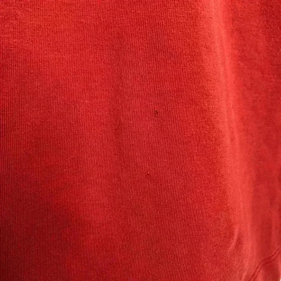 Olsen Short Sleeved  Shirt V-Neck Orange Size Small - Picture 3 of 16